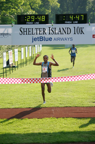 photo of runner